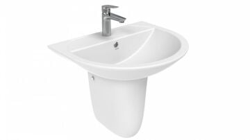 Creavit SL260 Selin Lavabo Yarım Ayak Beyaz