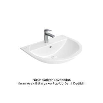 Creavit SL060 Selin Lavabo Beyaz 60 cm